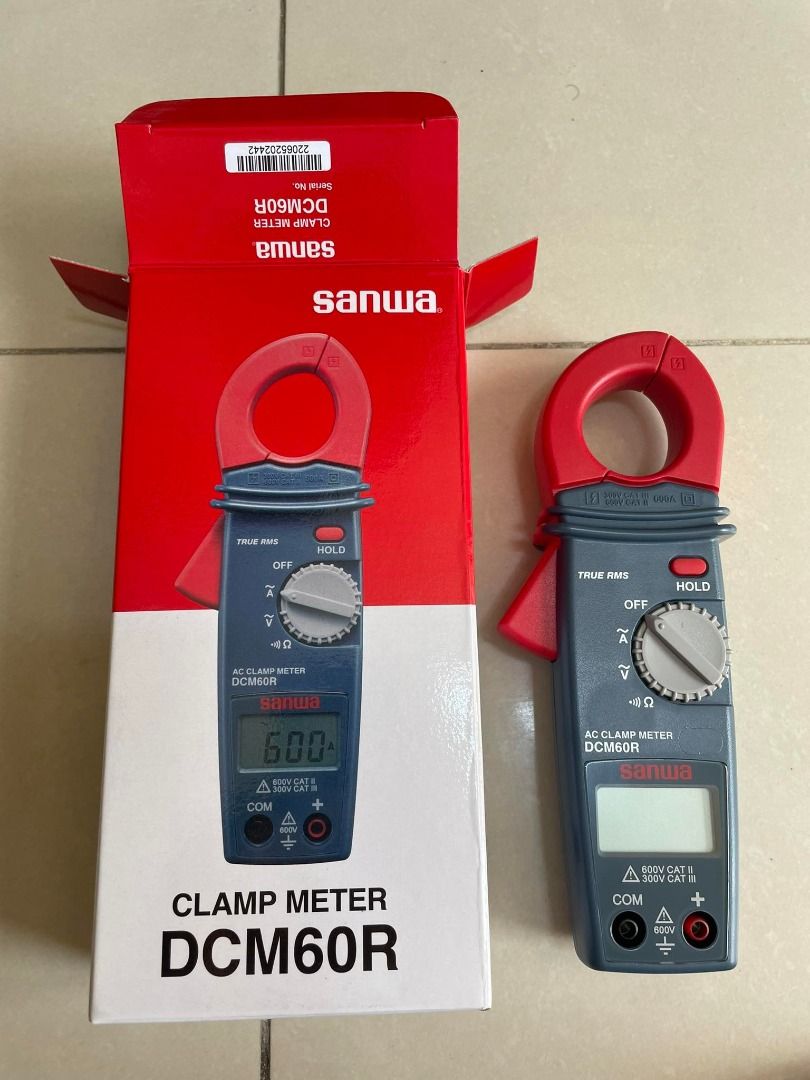 AC Clamp Meter DCM60R, Commercial & Industrial, Industrial Equipment on