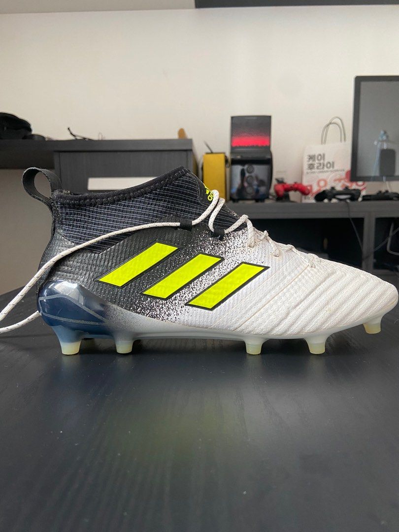 Adidas ace 17.1 online white solar yellow