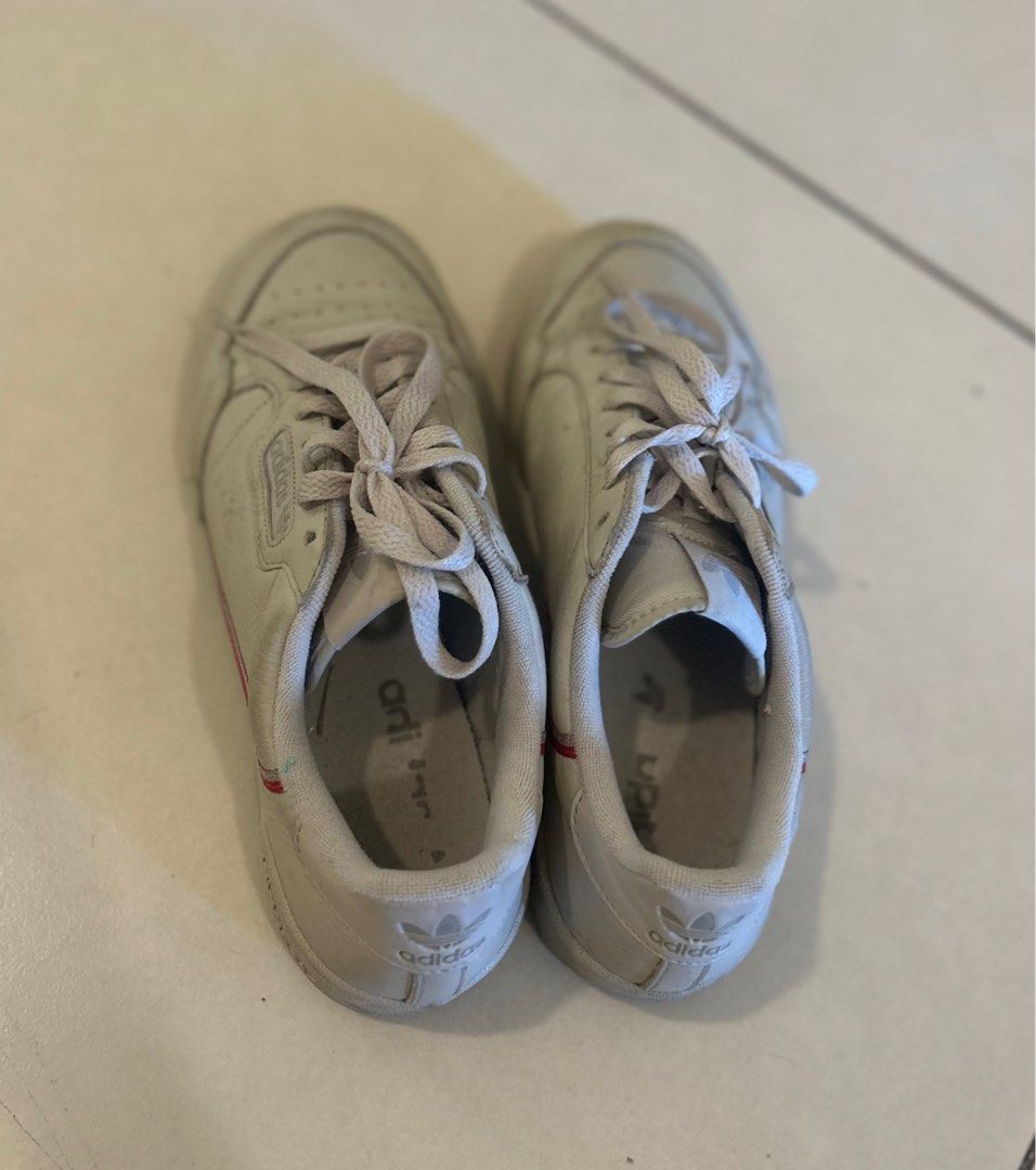 Adidas Continental 80s off white dirty white sneakers