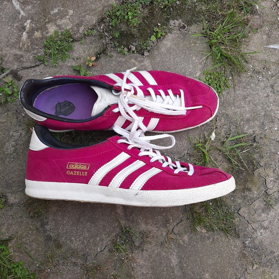 Adidas gazelle og pink and cork shop