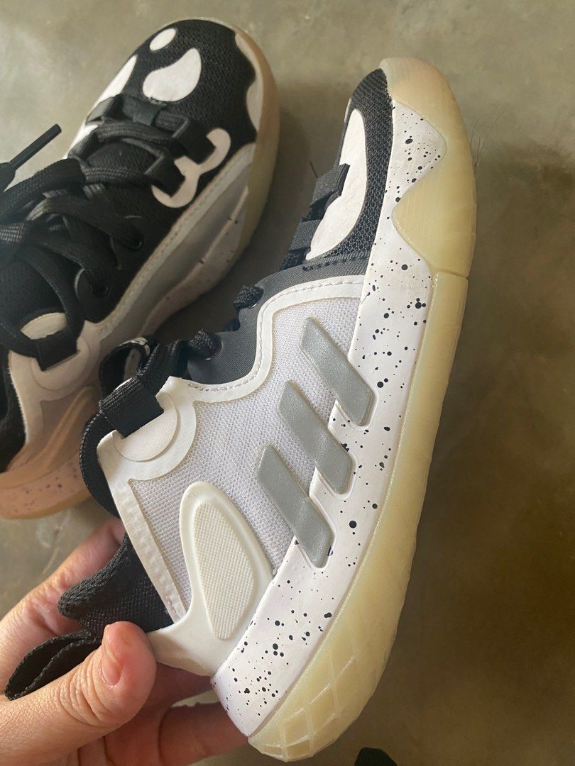 Adidas Harden Stepback 2 Oreo basketball shoes kids