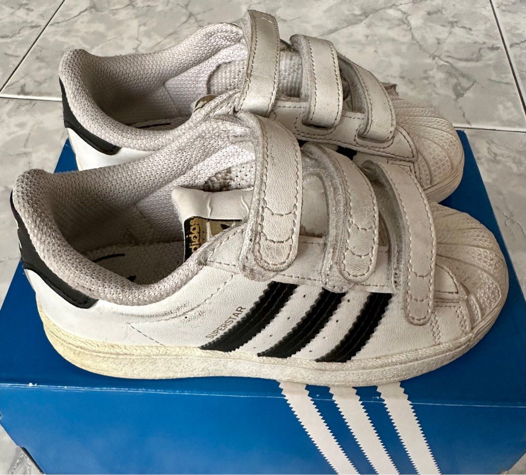 Adidas superstar shoes deals kids' beige