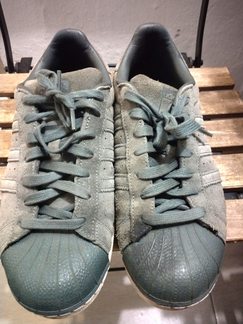 Superstar deals suede mens