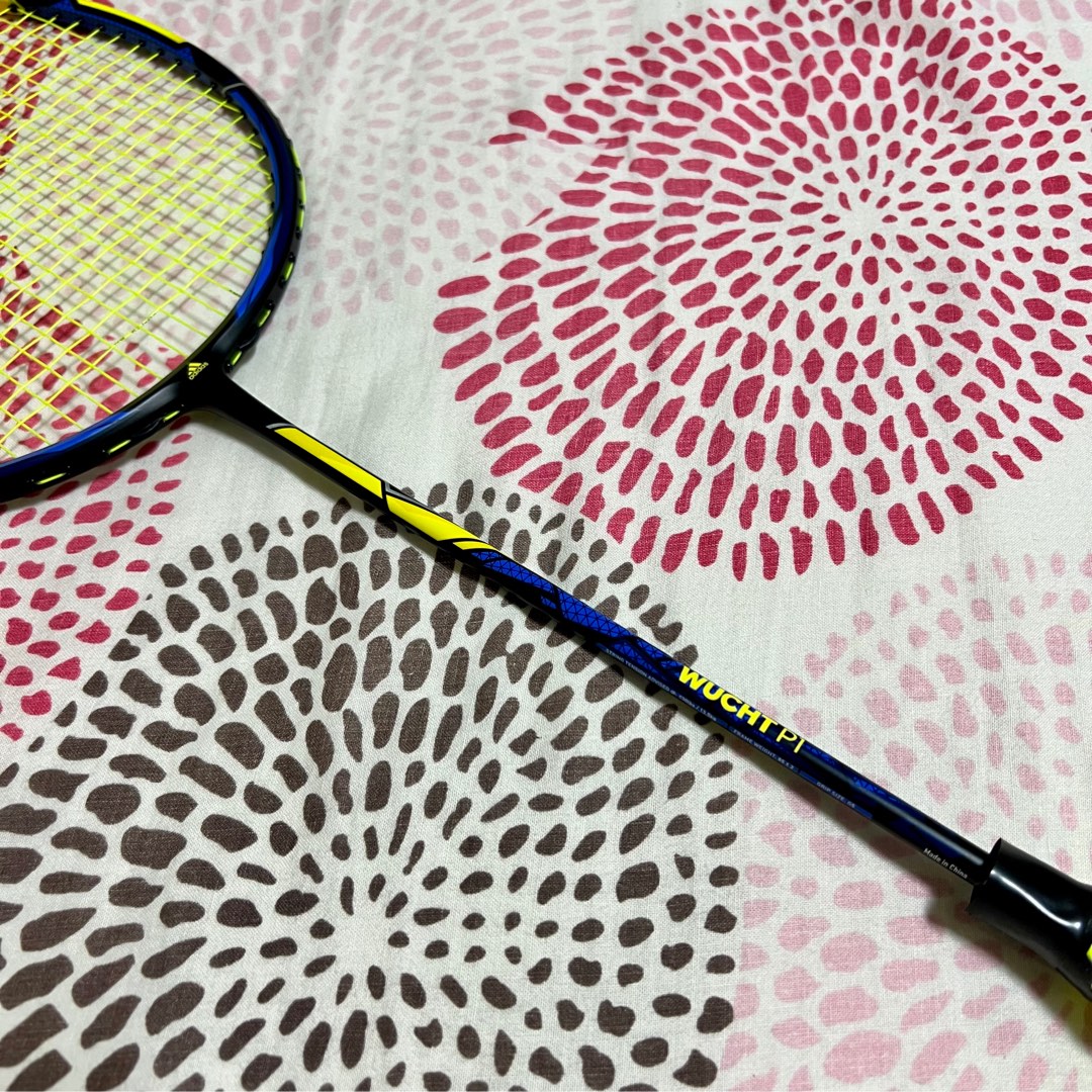 Adidas Wucht P1 Badminton Racket, Sports Equipment, Sports & Games