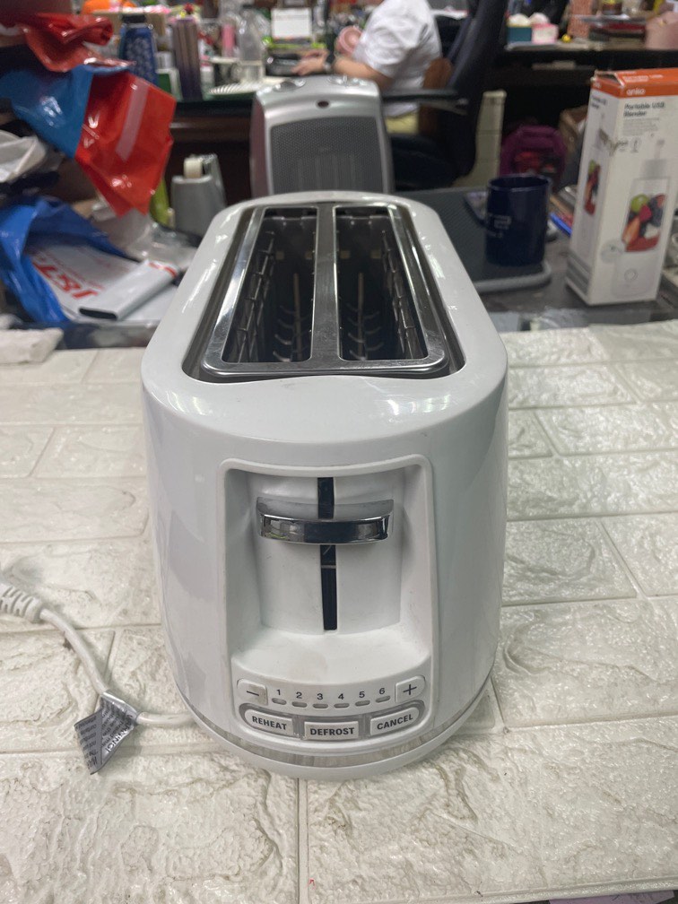 Anko 2 Slice Dial Toaster - Blue