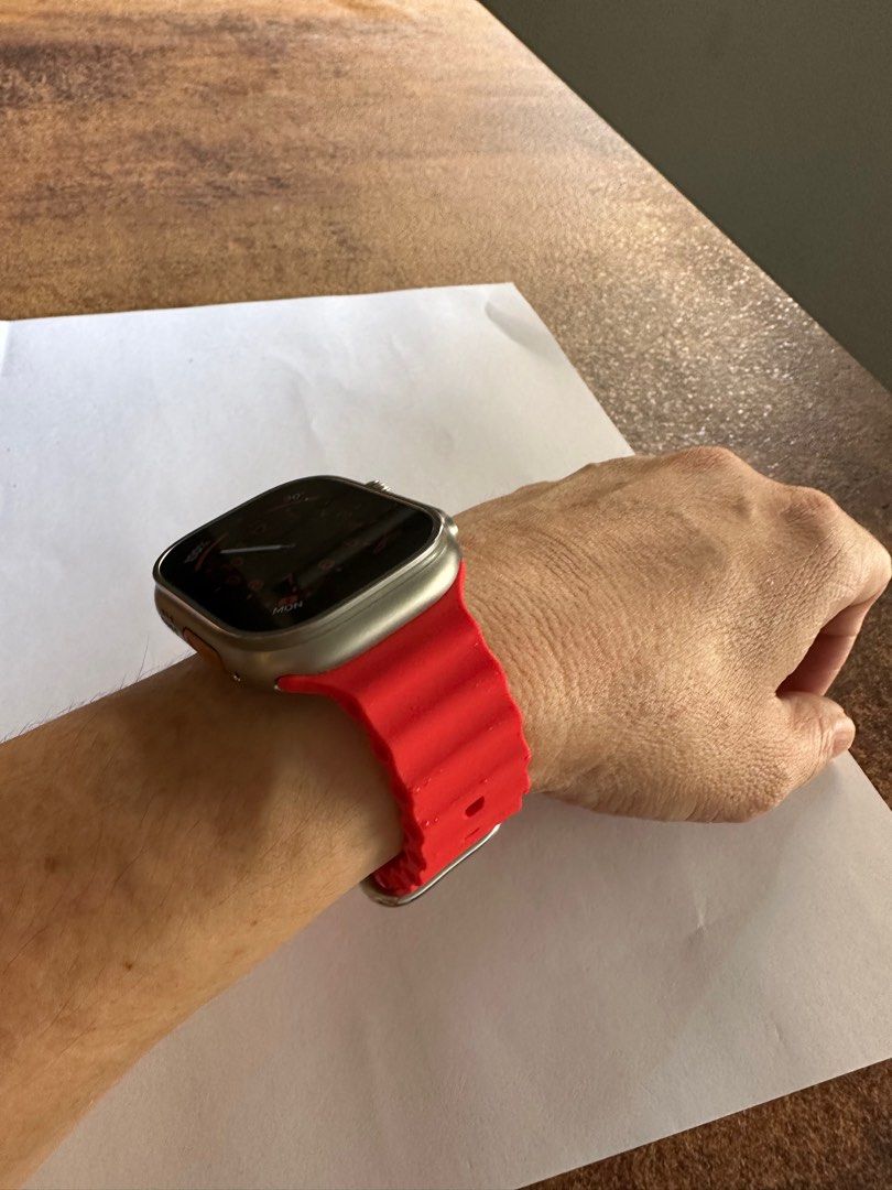 Apple ultra Red Ocean Straps 42 44 49mm