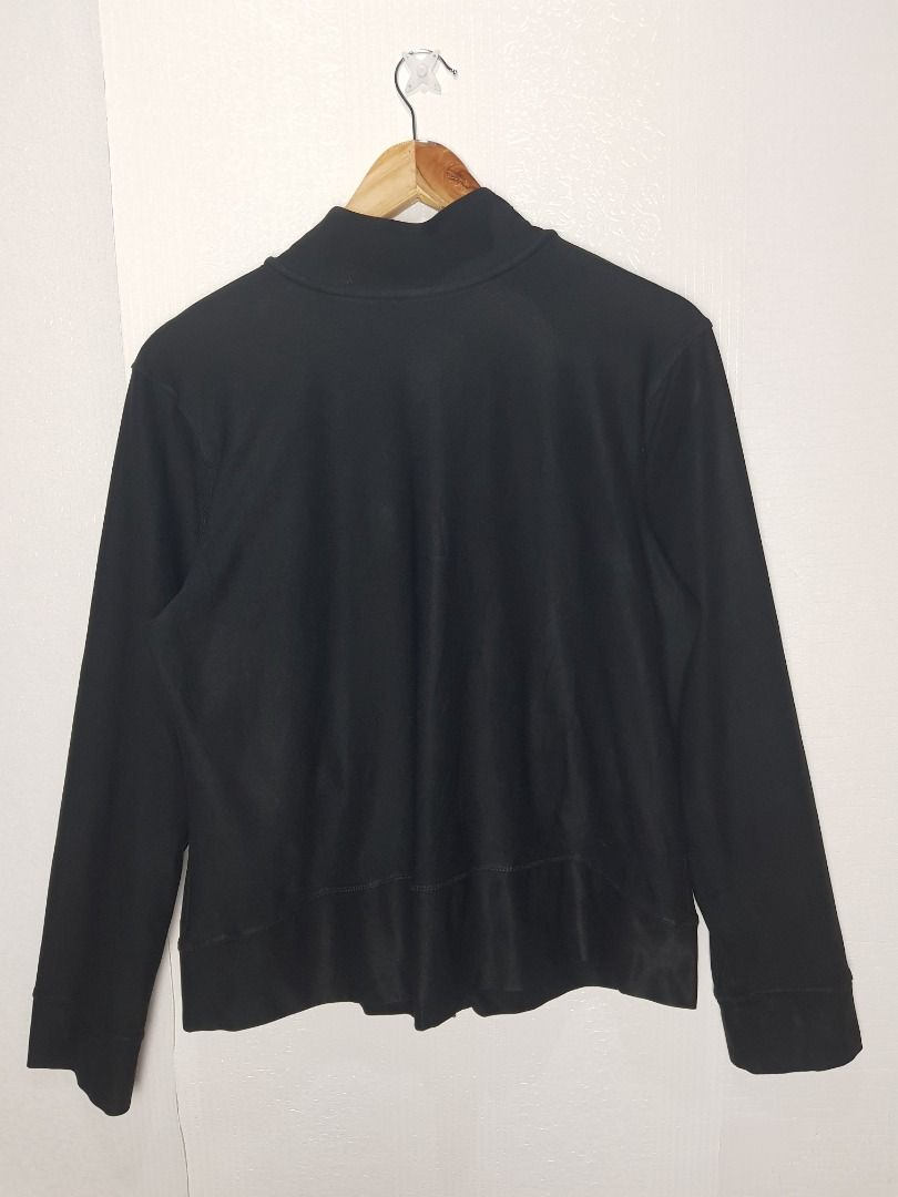 Athletic Jacket Black, Women's Fashion, Coats, Jackets and Outerwear on