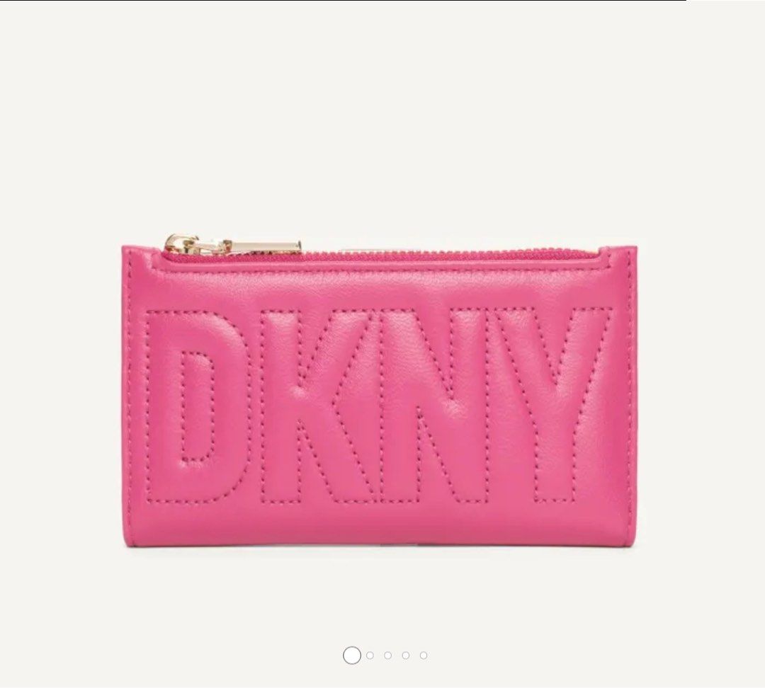 Authentic DKNY Brand New Card Holder Wallet with Zip, Women's