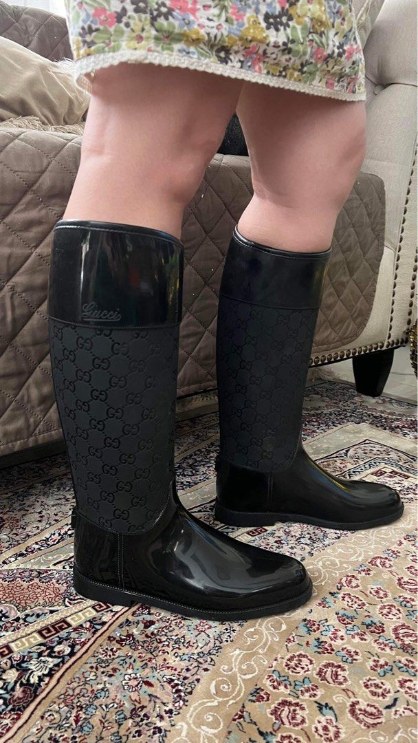 Gucci new arrivals wellington boots