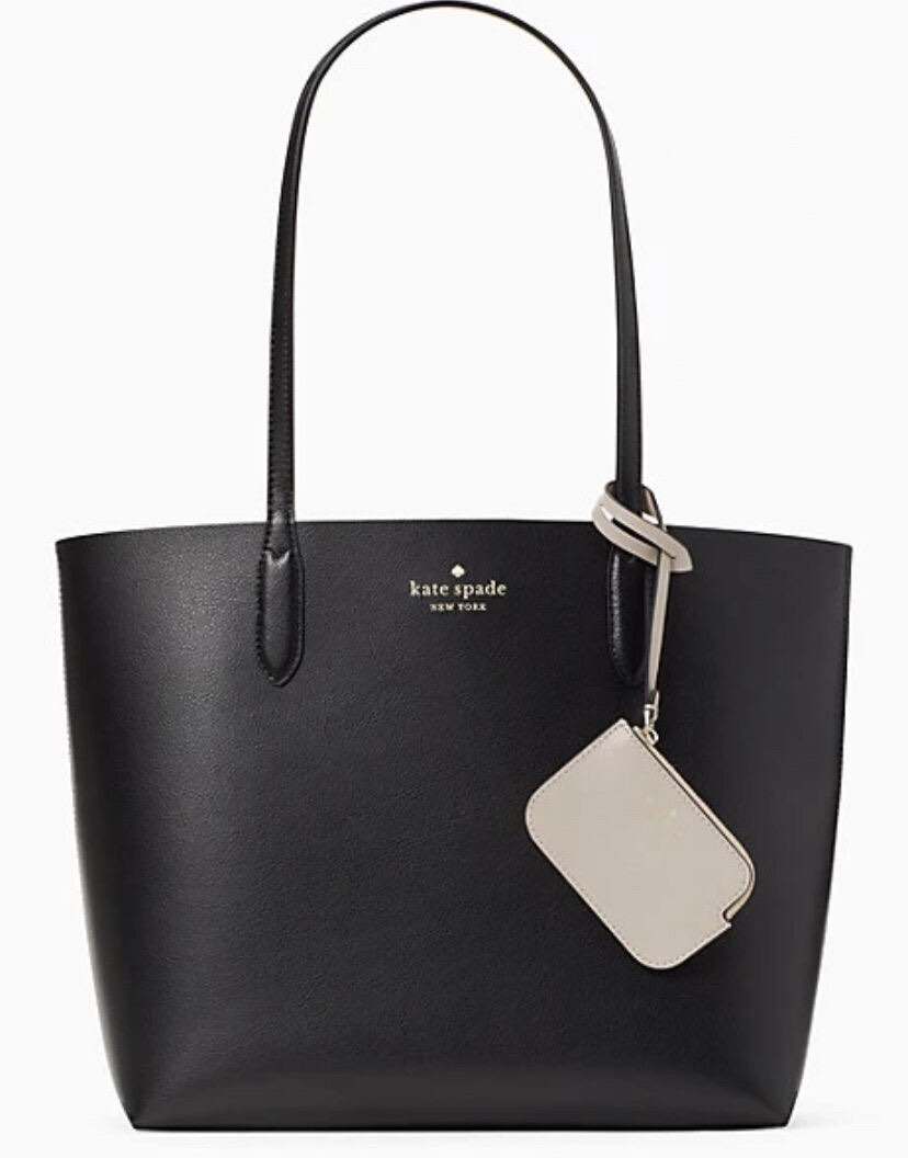 Authentic Kate Spade Ava Reversible Tote, Luxury, Bags & Wallets on
