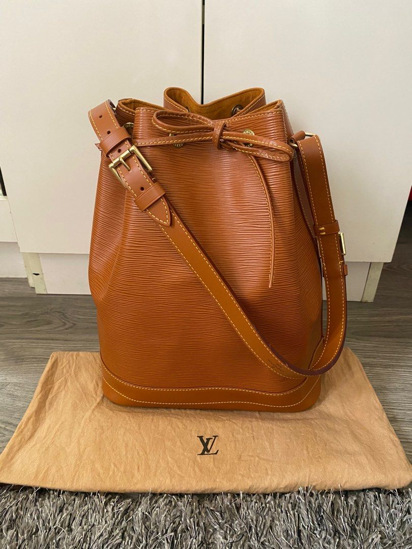 Authentic Louis Vuitton Noe Epi GM, Luxury, Bags & Wallets on