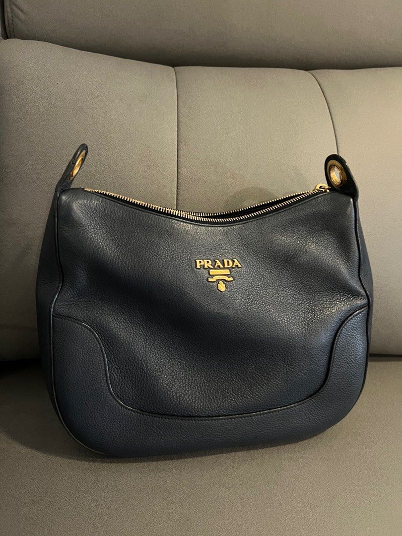 Authentic PRADA hobo bag, Luxury, Bags & Wallets on Carousell