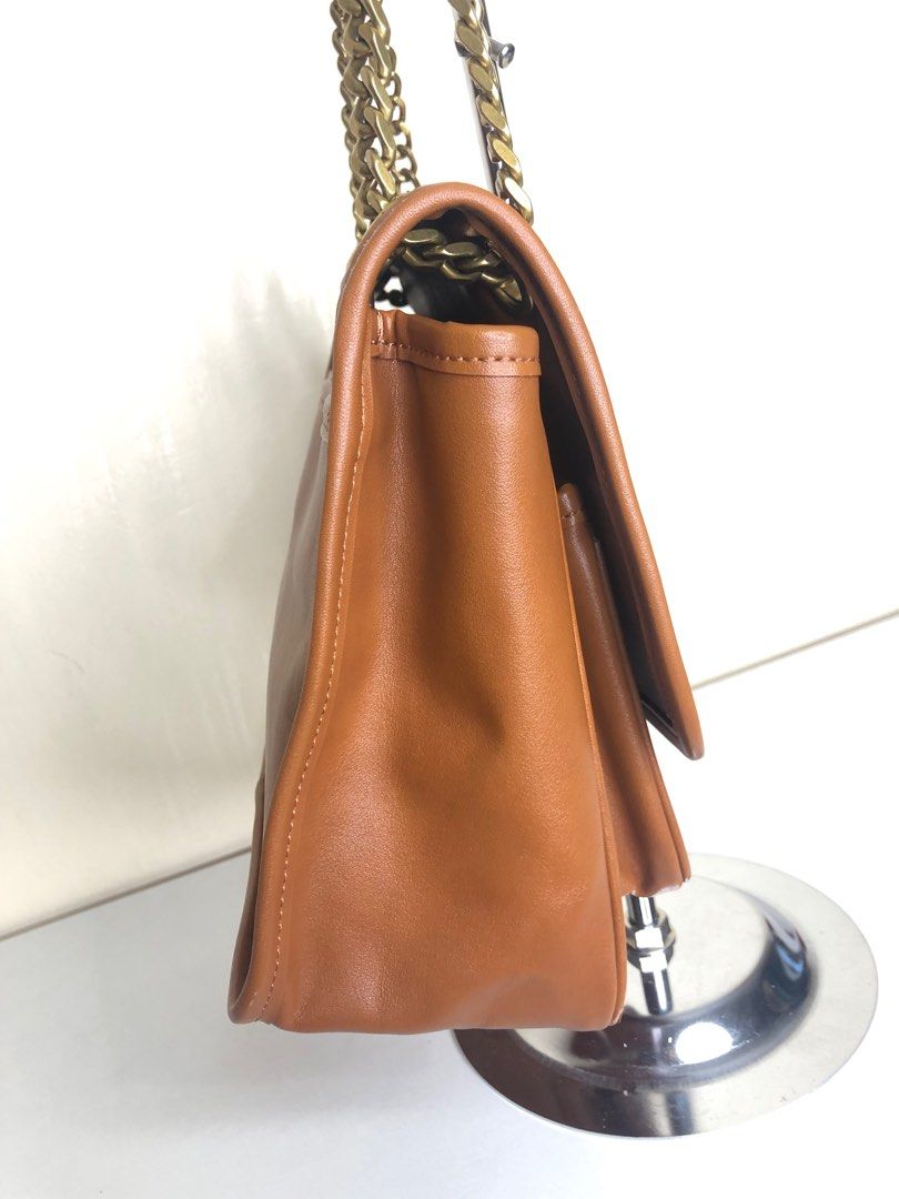 YSL Niki Cognac sling bag