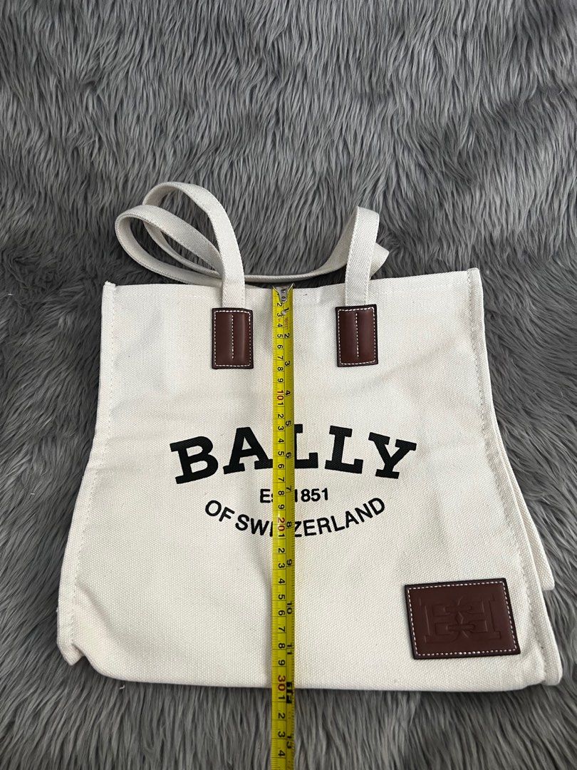 Bally Canvas Tote Bag, Women's Fashion, Bags & Wallets, Shoulder Bags