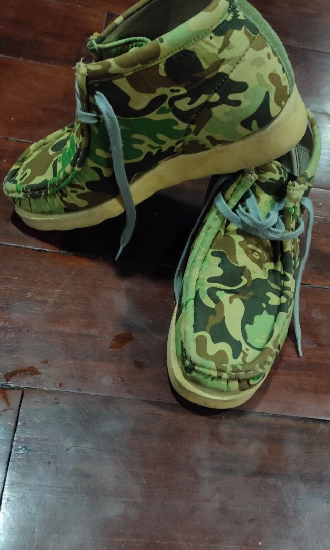 Bathing ape camo shoes new arrivals