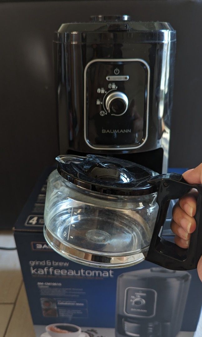 Baumann Grind and Brew Coffeemaker on Carousell