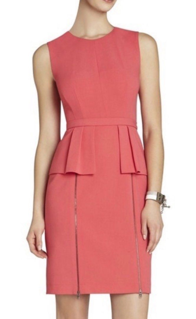 Bcbg peplum dress online