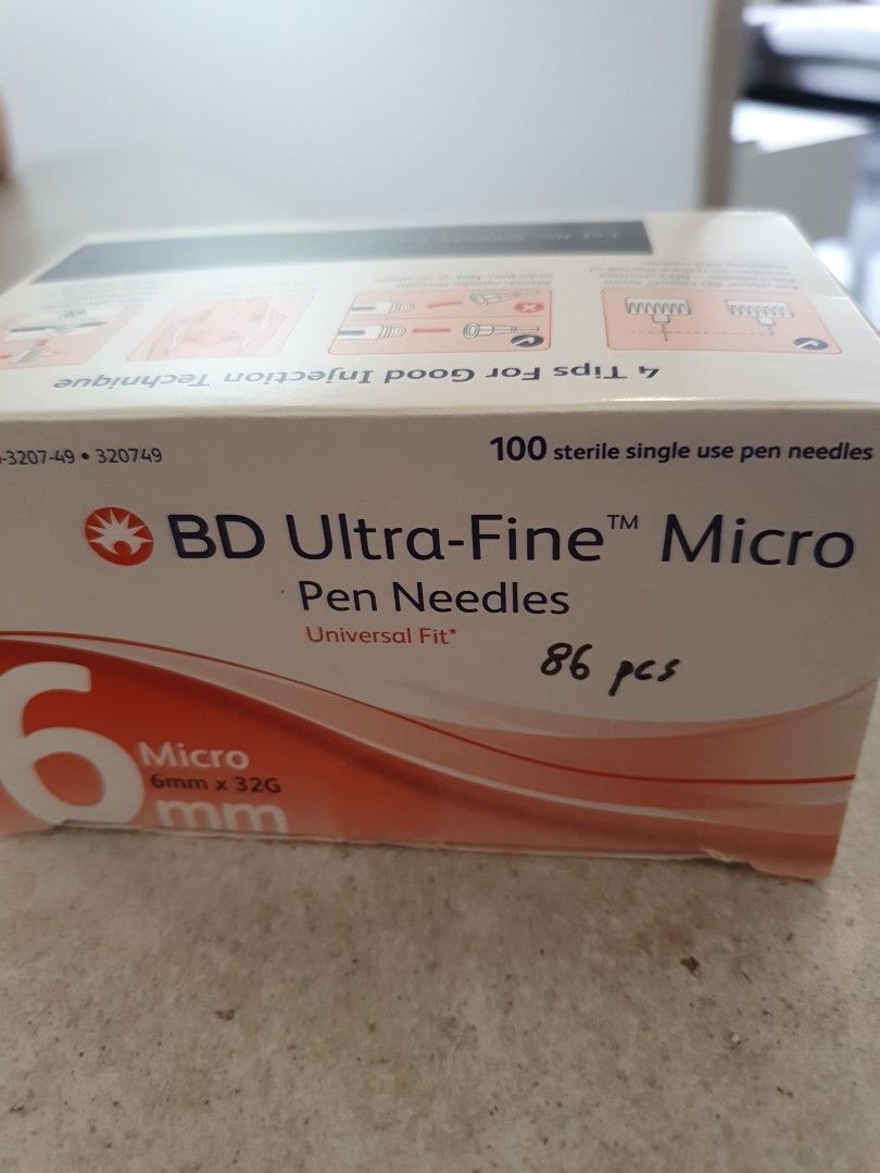 BD Ultra-Fine™ Micro 6mm x 32 G pen needle