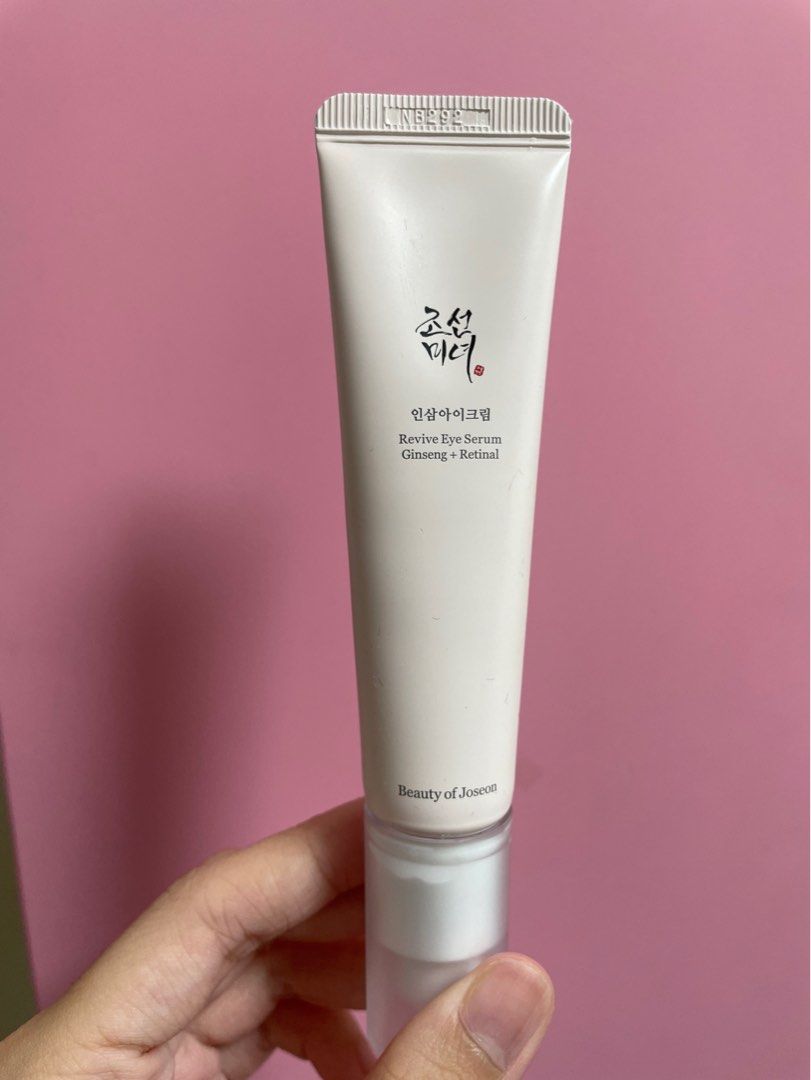 Beauty of Joseon boj BOJ ginseng and retinal/ retinol eye serum cream