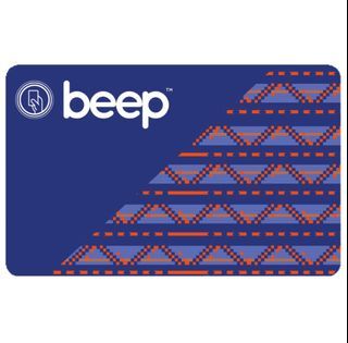 BEEP CARD WITH LOAD