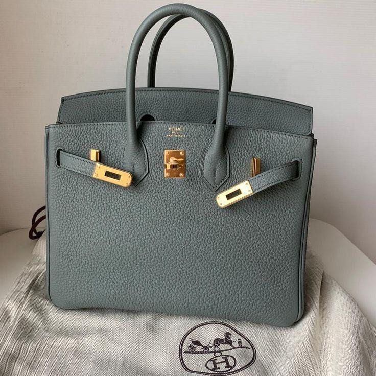 Jual Hermes Birkin 25 Vert Amande Togo PHW Z Original dengan Harga Terbaik