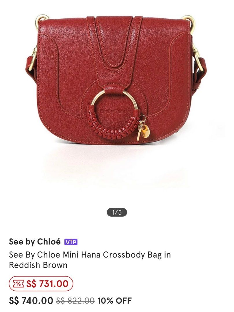 mini Hana leather cross-body bag