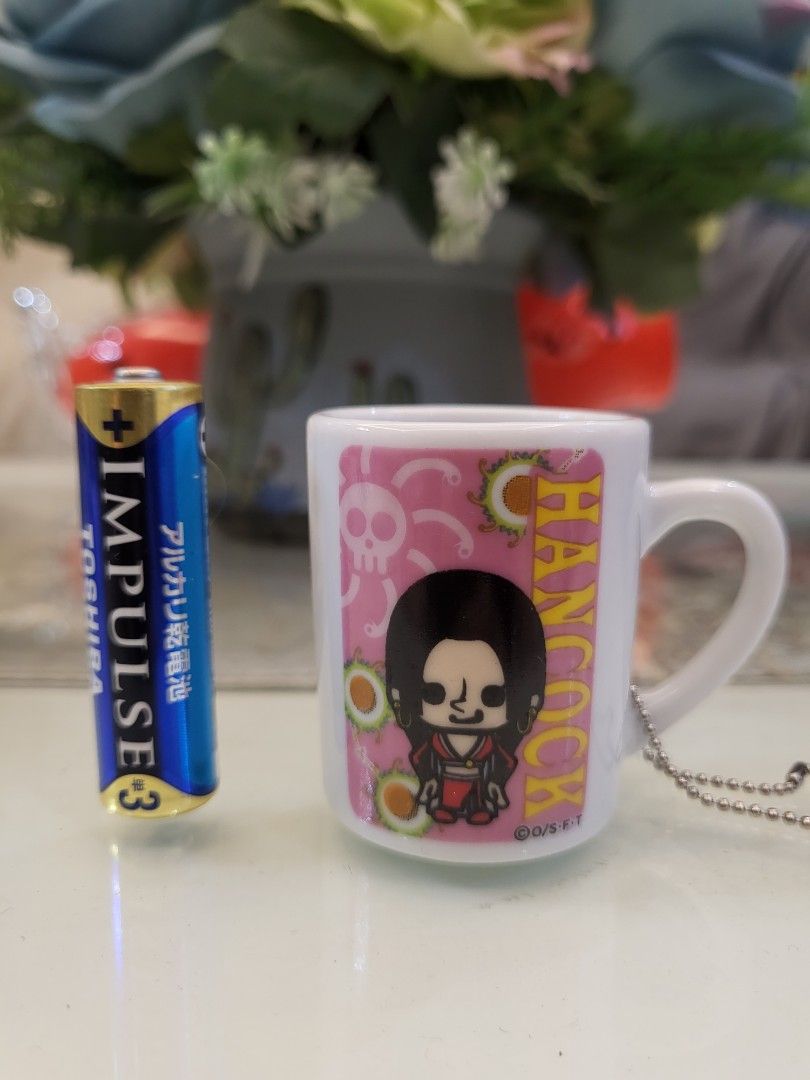 Boa Hancock Mini Ceramic Mug Keychain (Category: Character Goods) located in San Fernando. Submitted by jpmarketplace2023 (Listing ID 1240856185, Image 1). Description: -Boa Hancock Mini Ceramic Mug Keychain -Authentic from Japan.