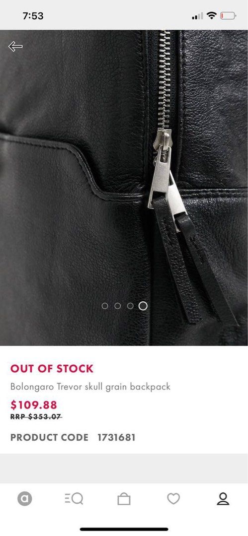 Bolongaro Trevor Skull Grain Backpack