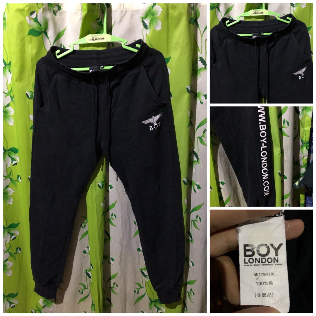 BOY LONDON JOGGER PANTS, Men's Fashion, Bottoms, Joggers on Carousell