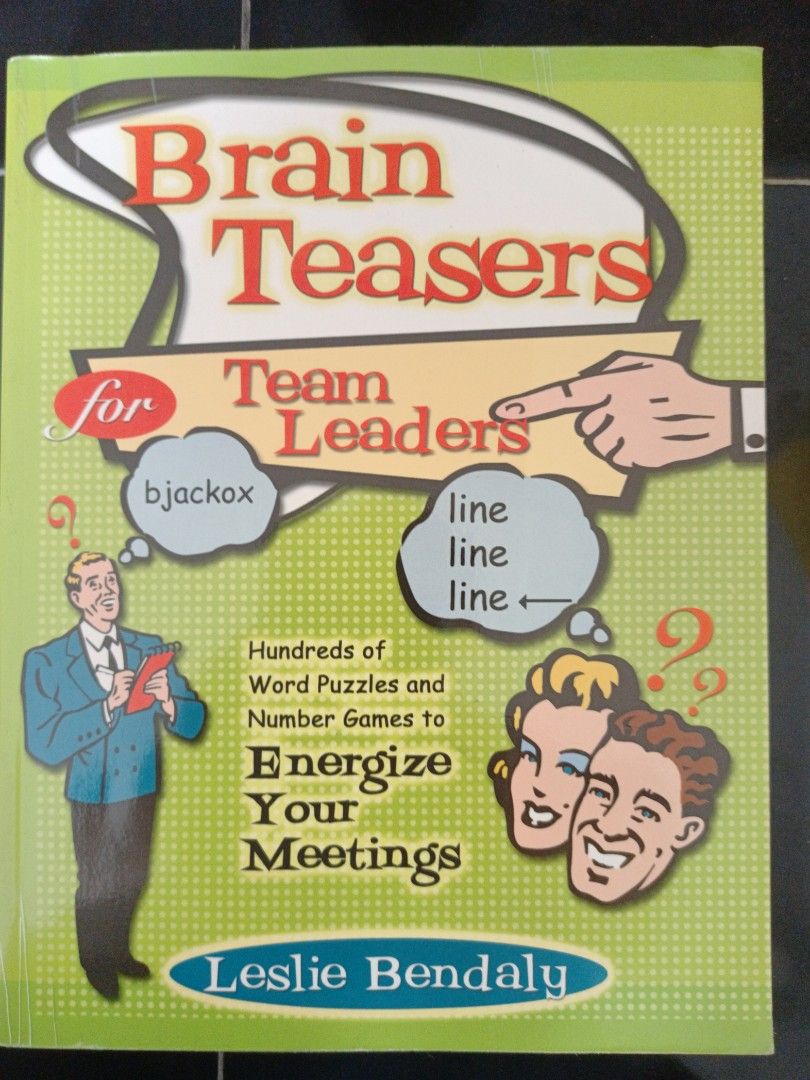 Brain Teasers For Team Leaders, Hobbies & Toys, Books & Magazines