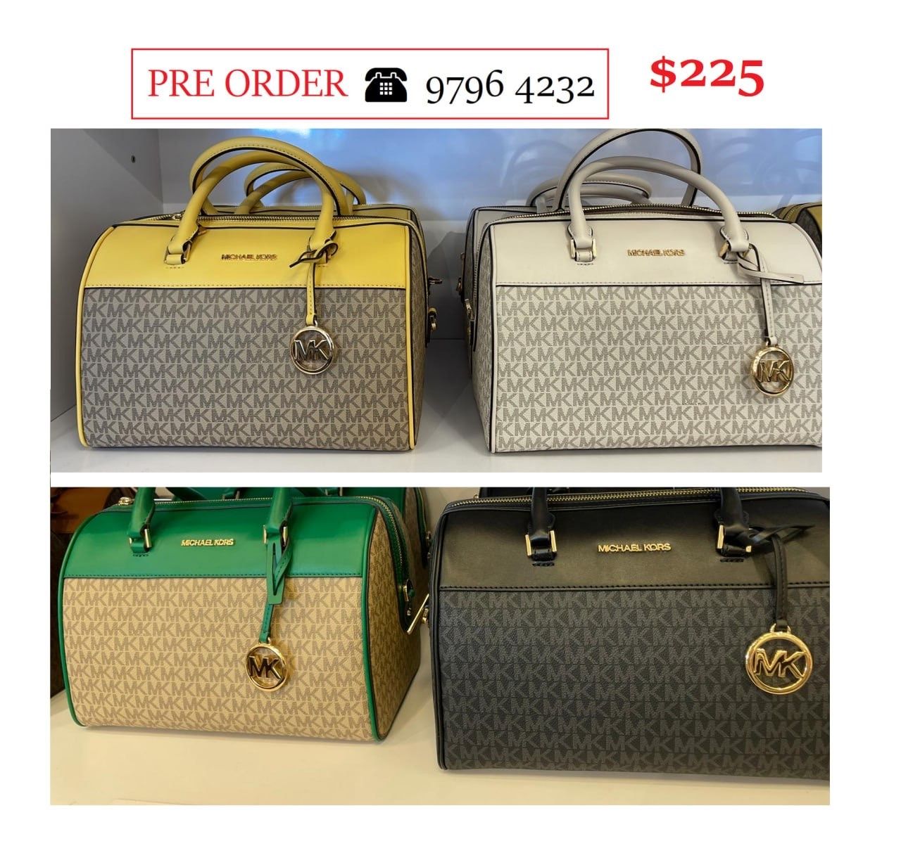 Authentic MK Bags - Pre-order