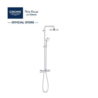 Brand new GROHE New Tempesta Cosmopolitan 210 Shower System with Thermostatic Shower Mixer