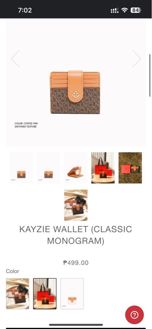 Kayzie Wallet (Special Woven Monogram) – CLN