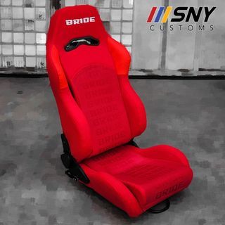 Bride Red with universal Rails opt Takata Racing Seat Belts deferred