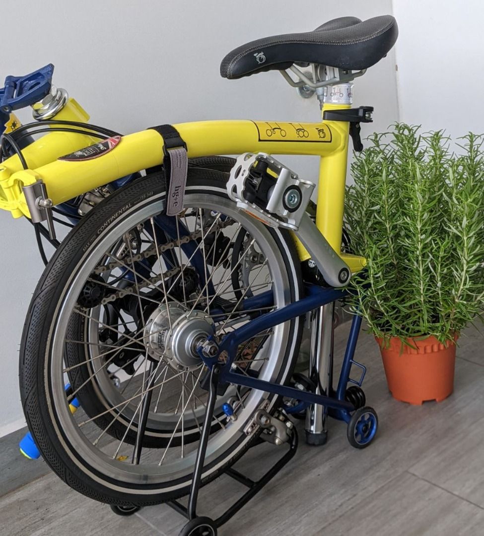 [Brompton]: Selling nearly brand new S6L (upgraded to M), all new parts ...