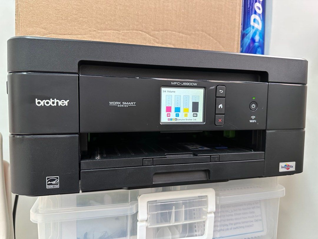 Brother MFCJ690DW Printer 四合一打印機, 電腦＆科技, 打印機及影印機 Carousell