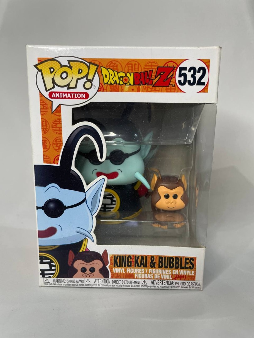 Bubbles and King Kai Funko Pop 532 on Carousell
