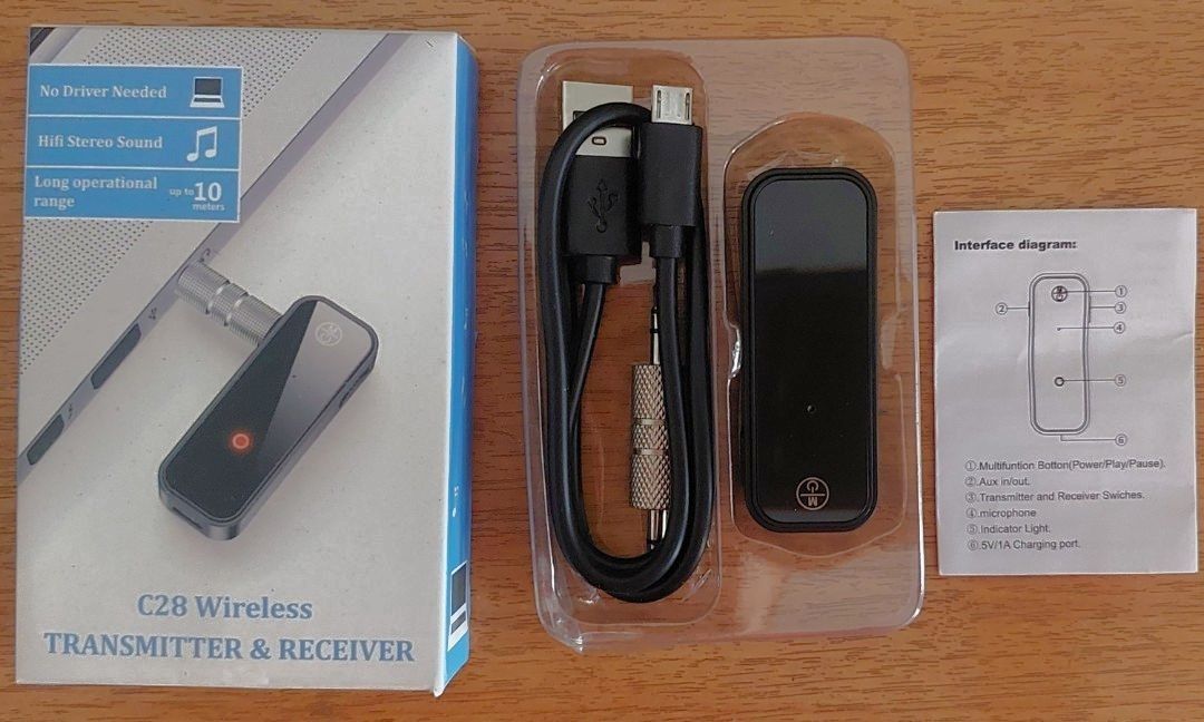 C28 Wireless Transmitter & Receiver, Computers & Tech, Parts