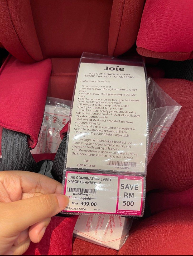 Car seat Joie Stages newborn 7 year Babies Kids Going Out Car