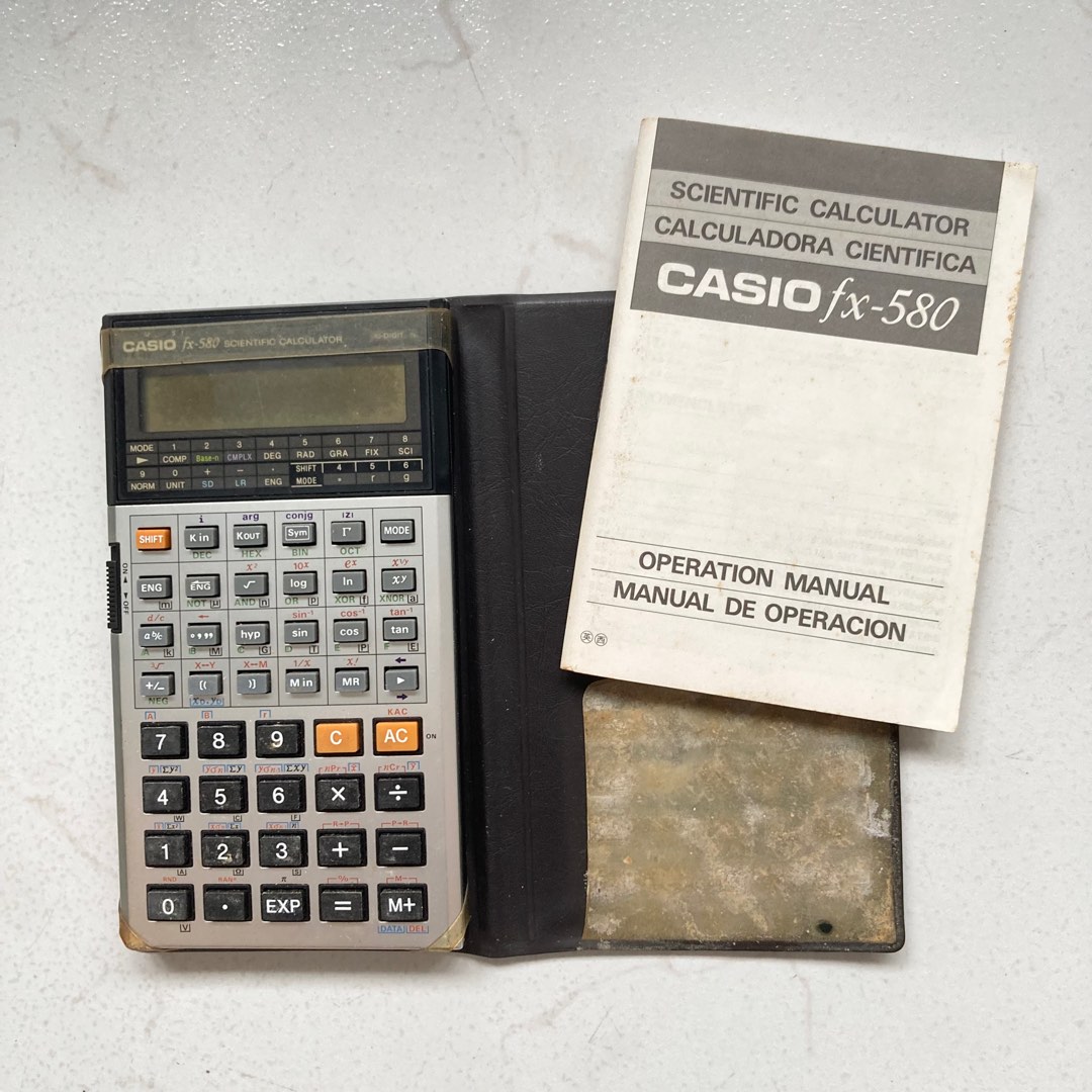 Casio fx 580 scientific calculator sale