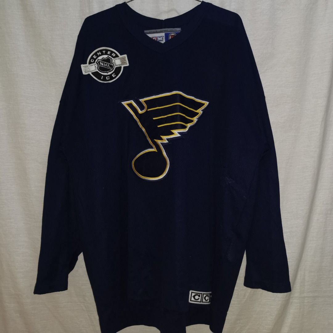 Vintage CCM Toronto Maple Leafs Navy NHL Hockey Practice Jersey Size S
