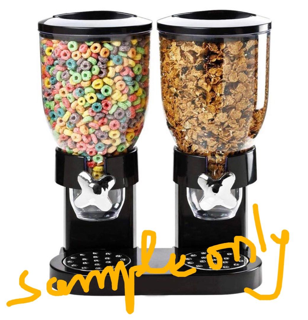 Cereal dispenser in good condition for sale, Furniture & Home Living