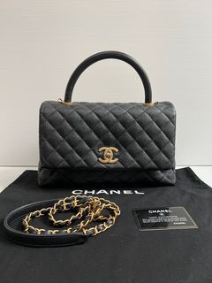 BNIB Chanel coco handle beige small, Luxury, Bags & Wallets on Carousell