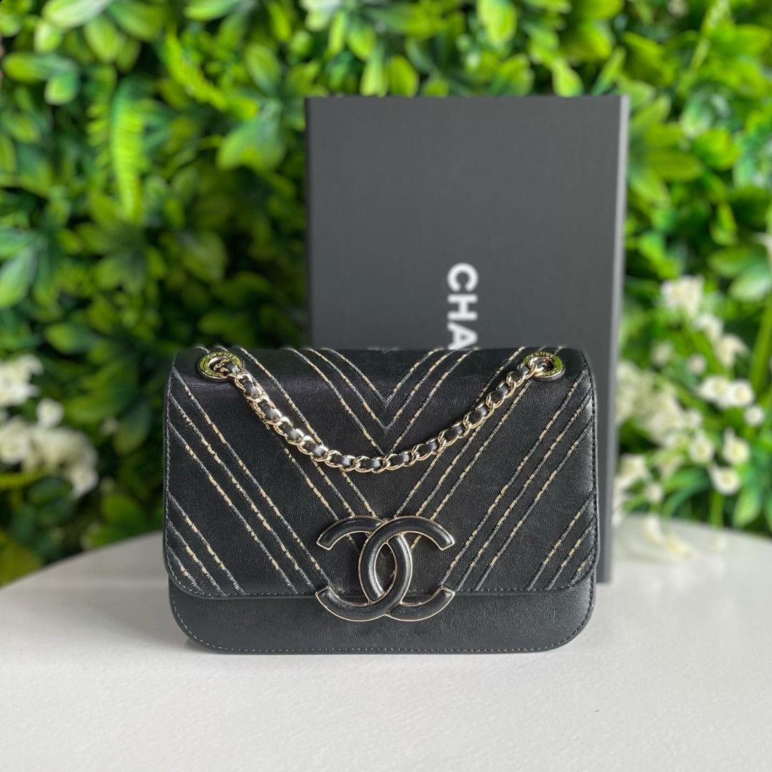 Chanel Small Subtle Flap Bag, Luxury, Bags & Wallets on Carousell