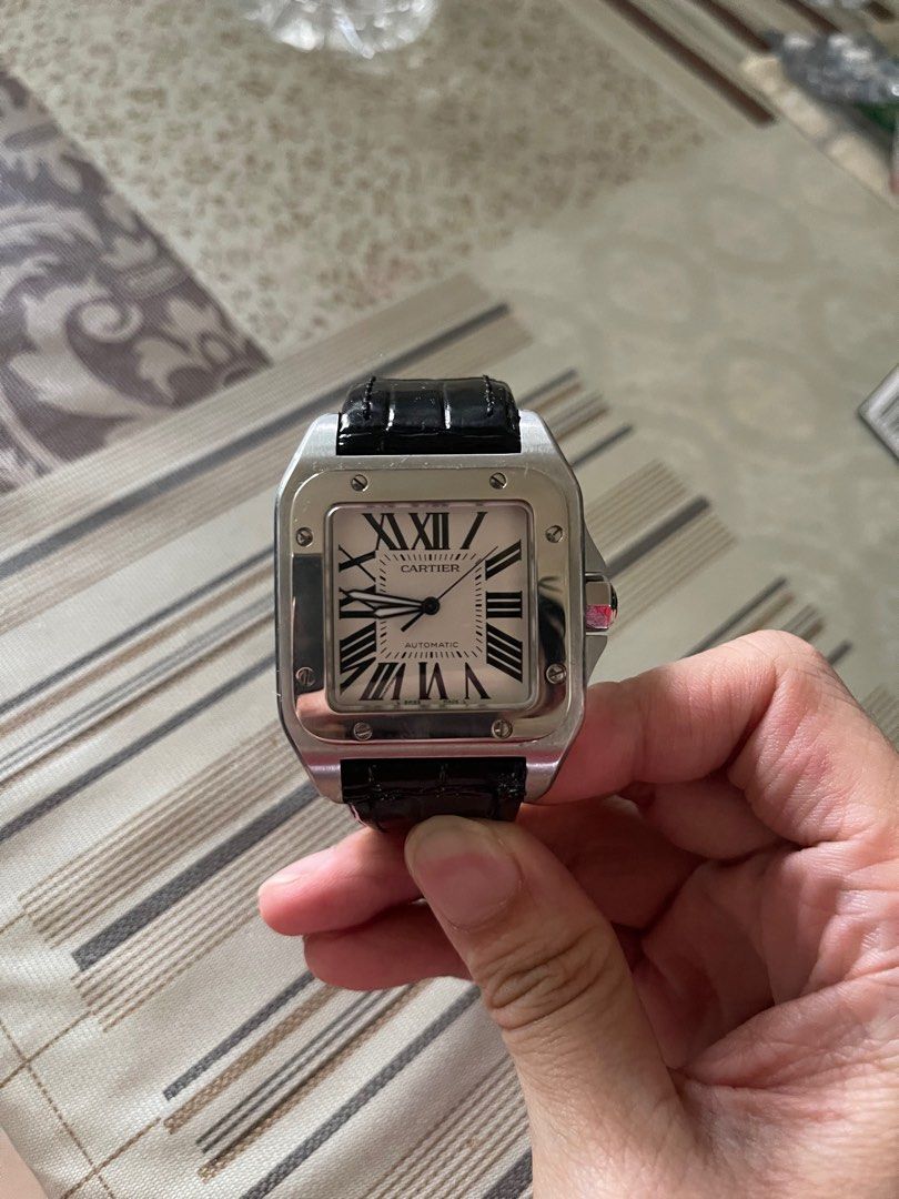 CHEAPEST Cartier santos XL Luxury Watches on Carousell