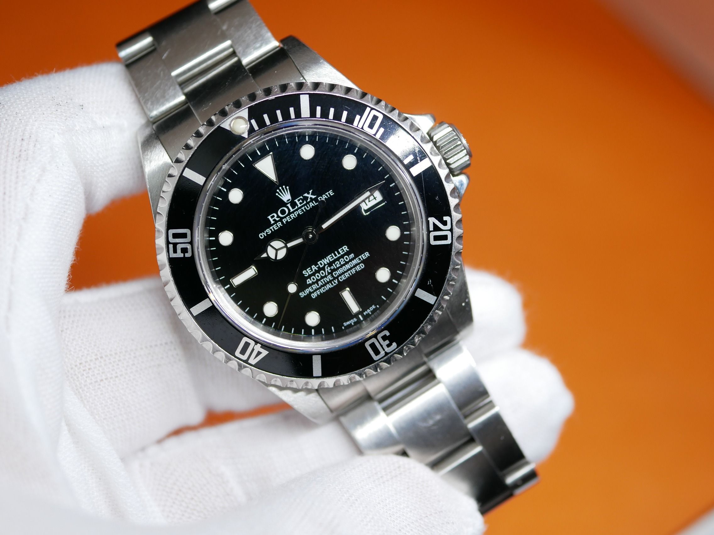 Rolex sea hotsell dweller 2005 price