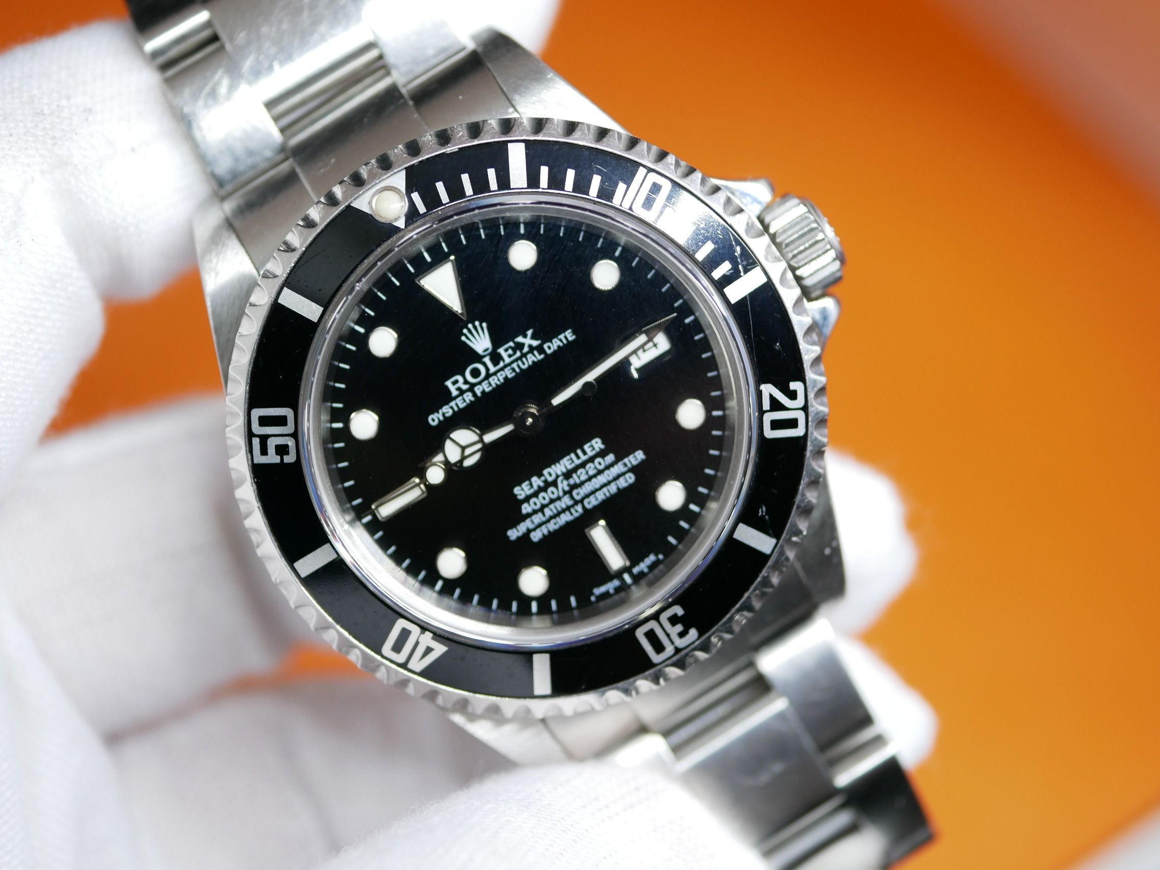 CHEAPEST ROLEX SEA DWELLER 40MM 16600 Z SERIAL 2005 6 Luxury