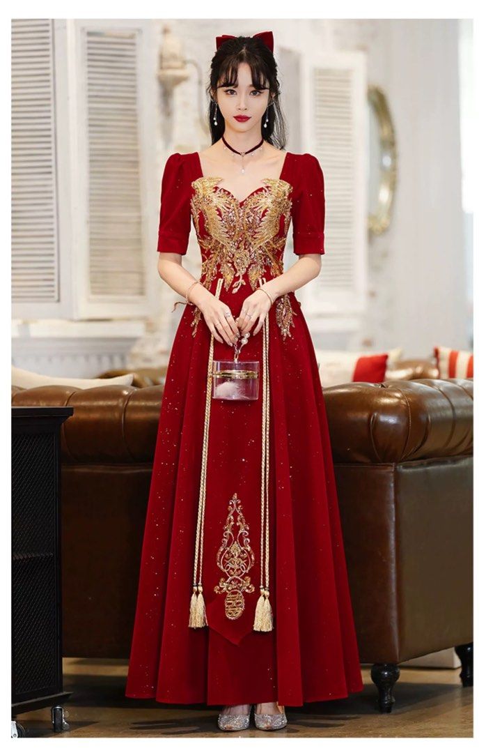 Chinese inspired deals wedding dress