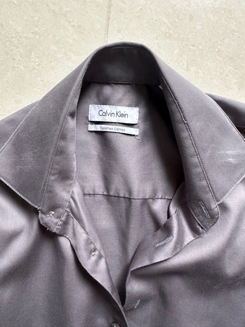 Calvin klein shop egyptian cotton shirt