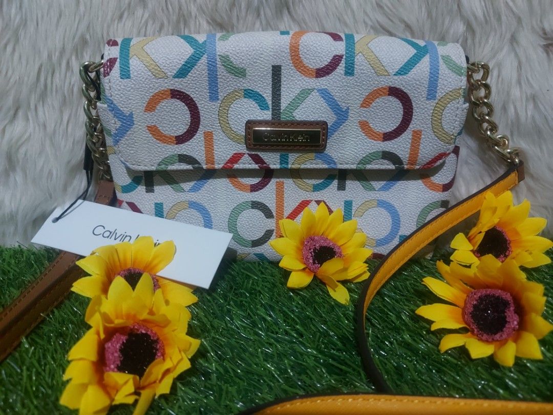 Calvin klein sunflower crossbody bag 2025